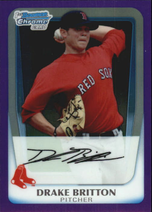 2011 Bowman Chrome Prospects Purple Refractors - Picture 53 of 122