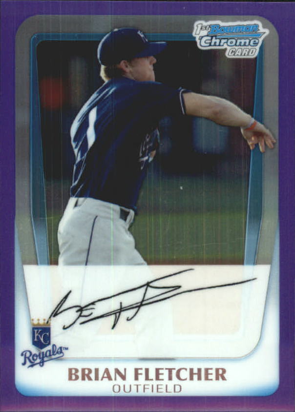 2011 Bowman Chrome Prospects Purple Refractors - Picture 57 of 122