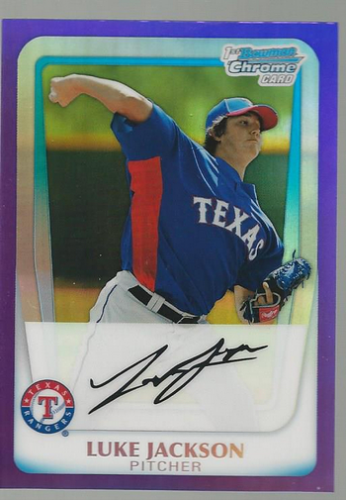 2011 Bowman Chrome Prospects Purple Refractors - Picture 65 of 122