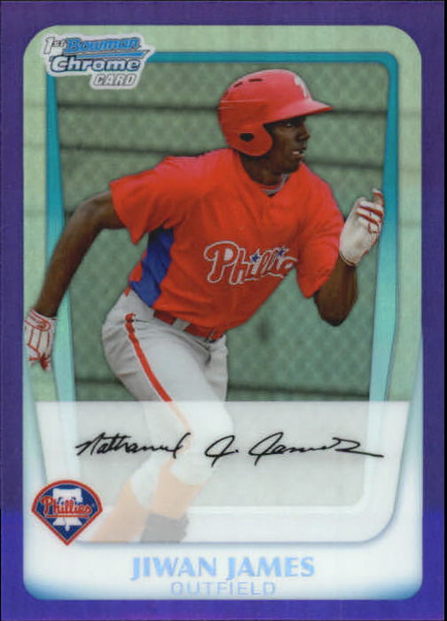 2011 Bowman Chrome Prospects Purple Refractors - Picture 67 of 122
