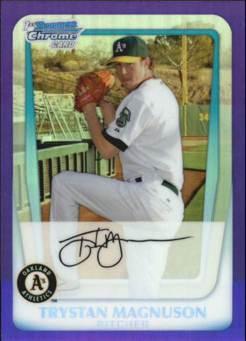2011 Bowman Chrome Prospects Purple Refractors - Picture 75 of 122