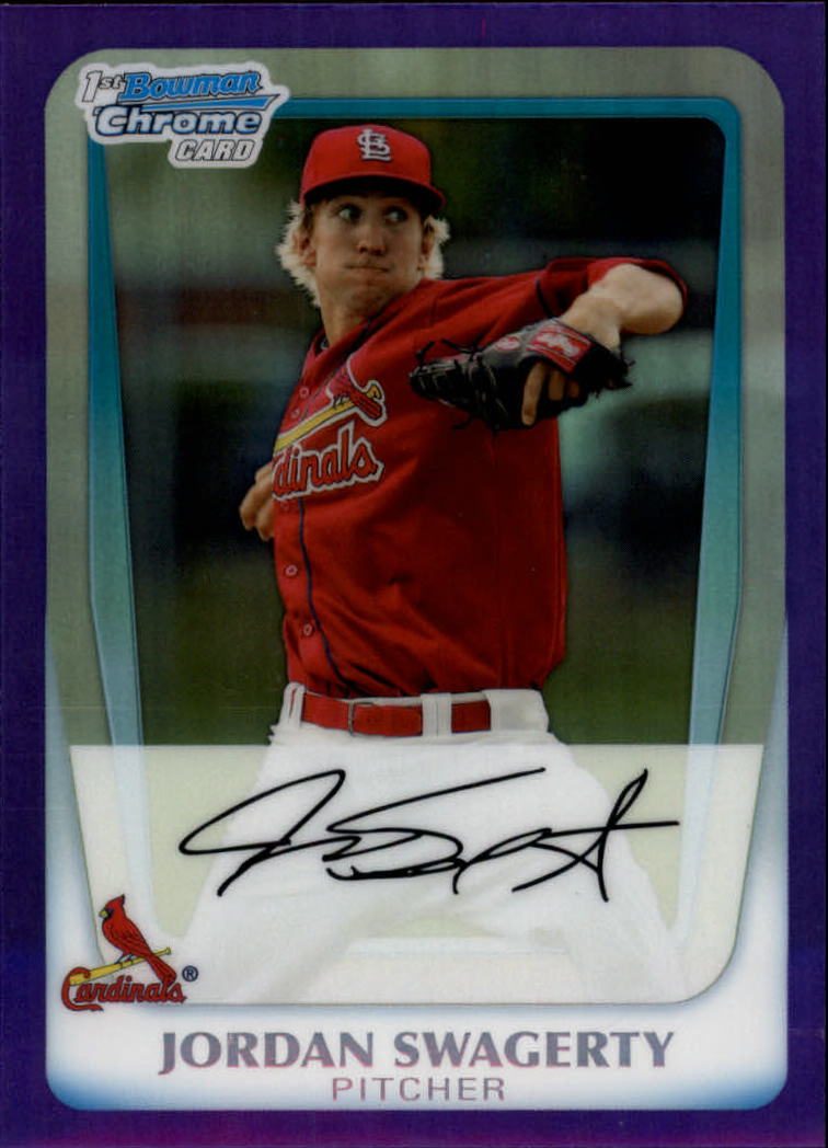 2011 Bowman Chrome Prospects Purple Refractors - Picture 99 of 122
