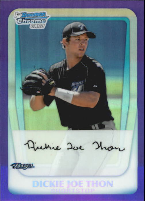 2011 Bowman Chrome Prospects Purple Refractors - Picture 101 of 122