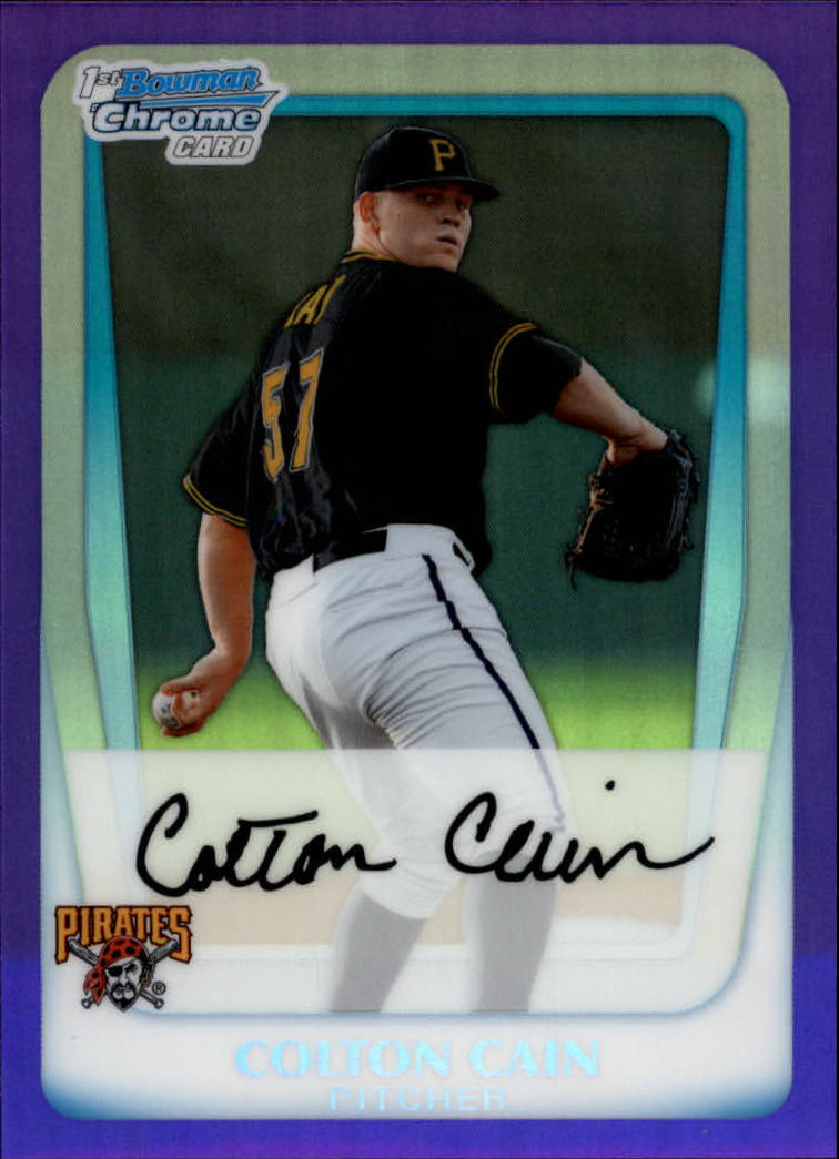 2011 Bowman Chrome Prospects Purple Refractors - Picture 105 of 122