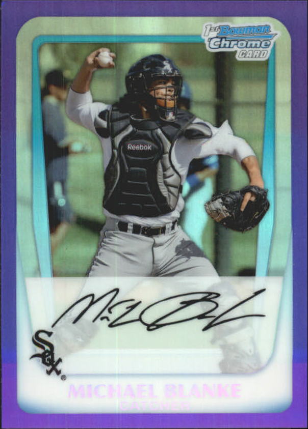 2011 Bowman Chrome Prospects Purple Refractors - Picture 109 of 122