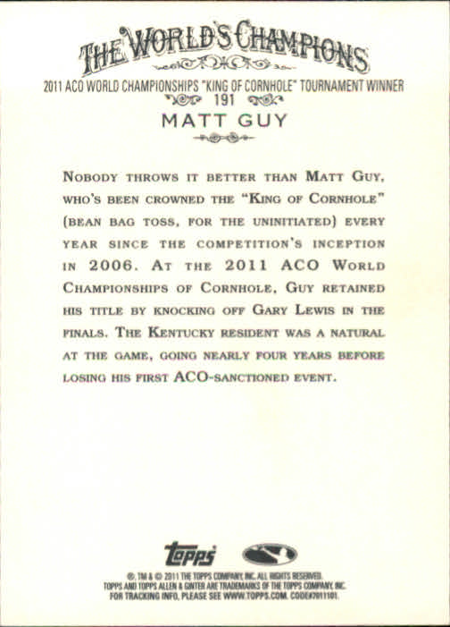 2011 Topps Allen and Ginter Baseball Part 2 - Picture 372 of 487