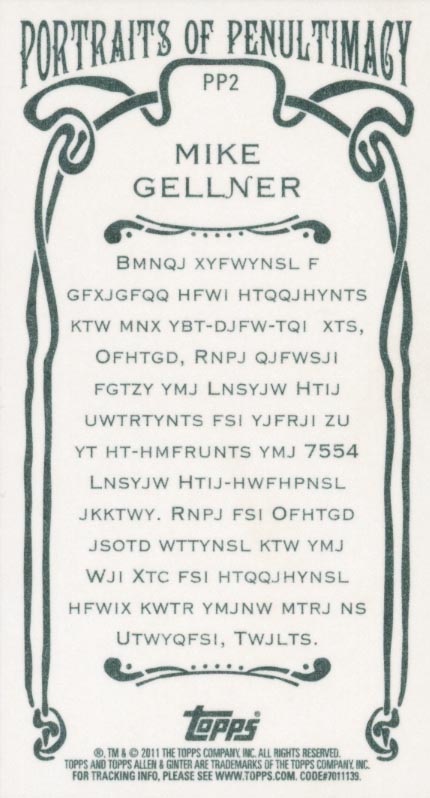 2011 Topps Allen and Ginter Baseball Part 1 Mini - Picture 325 of 366