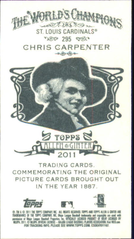2011 Topps Allen and Ginter Baseball Part 1 Mini - Picture 15 of 366