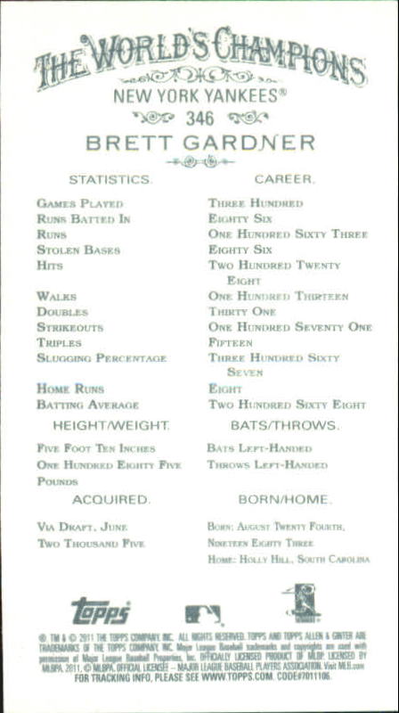 2011 Topps Allen and Ginter Baseball Part 1 Mini - Picture 73 of 366