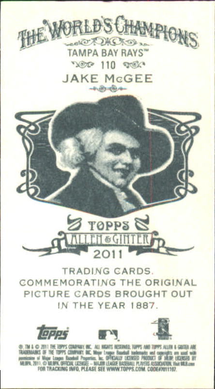 2011 Topps Allen and Ginter Baseball Part 1 Mini - Picture 109 of 366