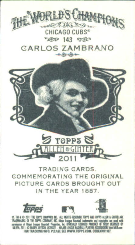 2011 Topps Allen and Ginter Baseball Part 1 Mini - Picture 116 of 366