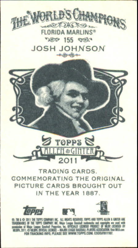 2011 Topps Allen and Ginter Baseball Part 1 Mini - Picture 126 of 366
