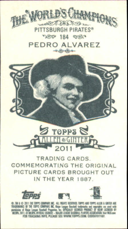 2011 Topps Allen and Ginter Baseball Part 1 Mini - Picture 142 of 366