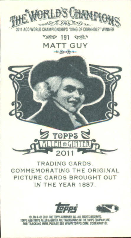 2011 Topps Allen and Ginter Baseball Part 1 Mini - Picture 292 of 366