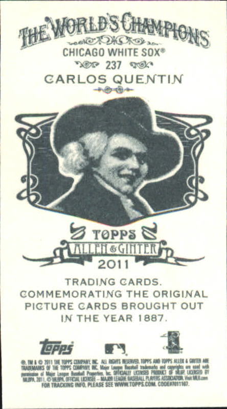 2011 Topps Allen and Ginter Baseball Part 1 Mini - Picture 155 of 366