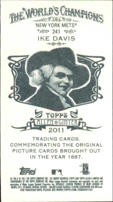2011 Topps Allen and Ginter Baseball Part 1 Mini - Picture 157 of 366