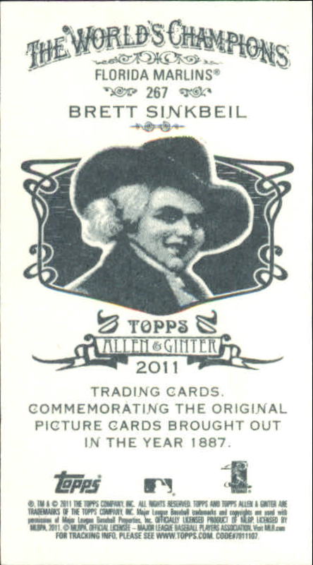 2011 Topps Allen and Ginter Baseball Part 1 Mini - Picture 170 of 366