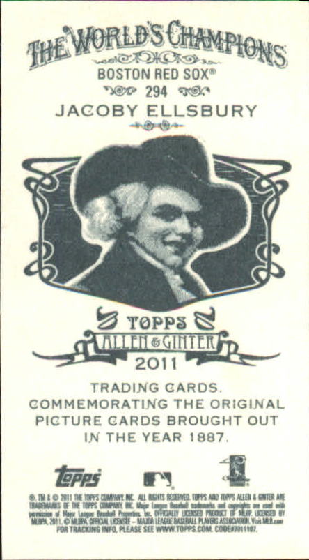 2011 Topps Allen and Ginter Baseball Part 1 Mini - Picture 186 of 366
