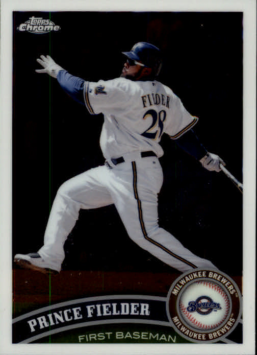 2011 Topps Chrome Baseball Singles (1-220) - You Choose