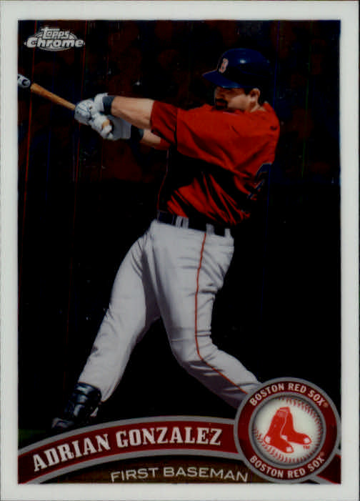 2011 Topps Chrome Baseball Singles (1-220) - You Choose