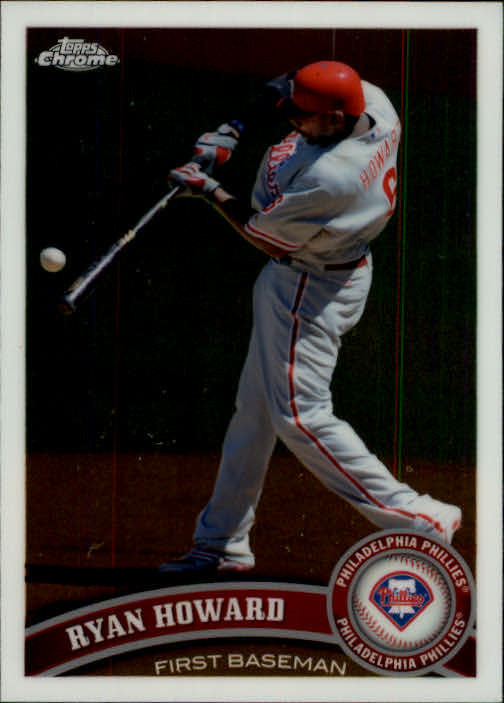 2011 Topps Chrome Baseball Singles (1-220) - You Choose