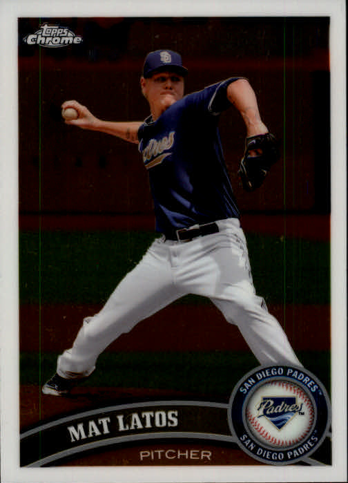 2011 Topps Chrome Baseball Singles (1-220) - You Choose