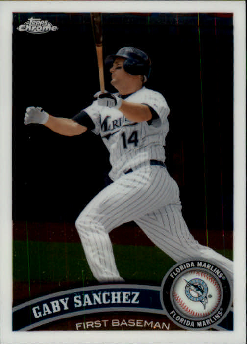 2011 Topps Chrome Baseball Singles (1-220) - You Choose