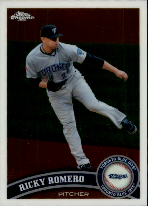 2011 Topps Chrome Baseball Singles (1-220) - You Choose