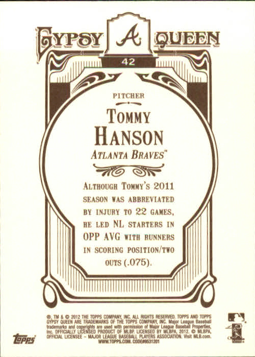 2012 Topps Gypsy Queen Baseball Part 1 - Picture 91 of 463