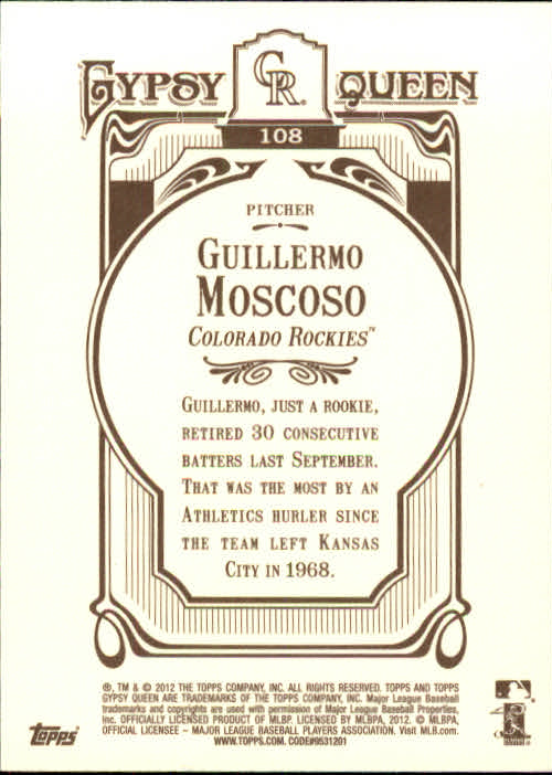 2012 Topps Gypsy Queen Baseball Part 1 - Picture 233 of 463