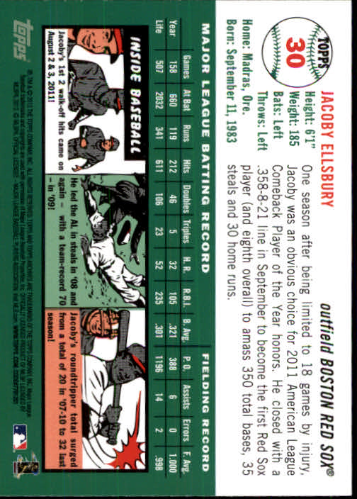 2012 Topps Archives Baseball - Picture 49 of 420