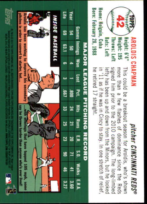2012 Topps Archives Baseball - Picture 65 of 420