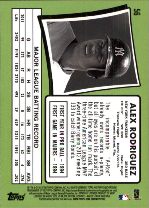 2012 Topps Archives Baseball - Picture 83 of 420