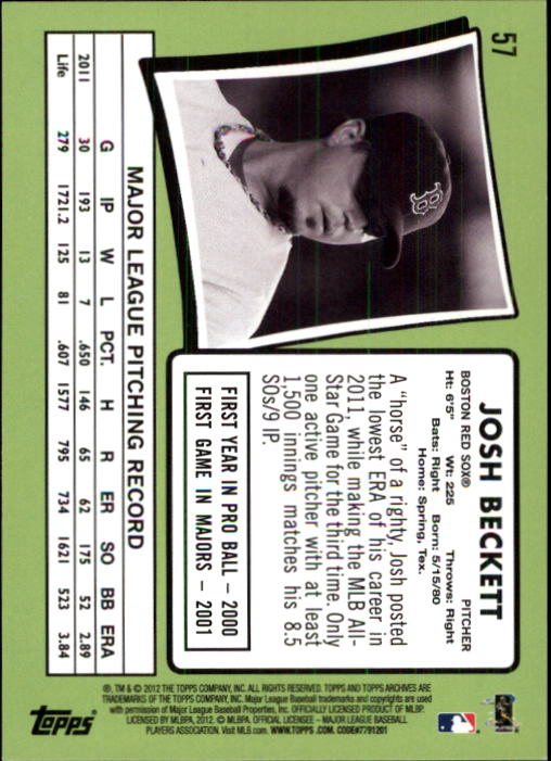 2012 Topps Archives Baseball - Picture 85 of 420