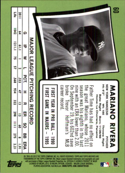 2012 Topps Archives Baseball - Picture 89 of 420