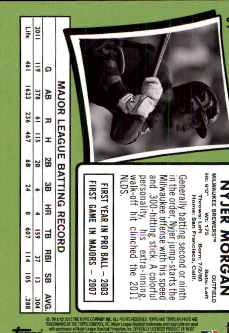 2012 Topps Archives Baseball - Picture 121 of 420
