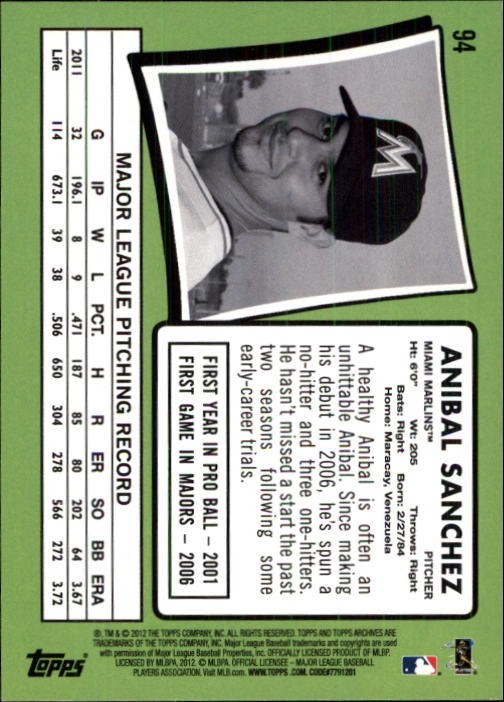 2012 Topps Archives Baseball - Picture 139 of 420