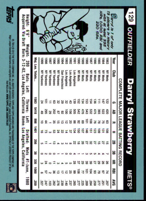 2012 Topps Archives Baseball - Picture 185 of 420