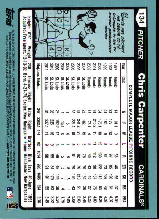 2012 Topps Archives Baseball - Picture 193 of 420