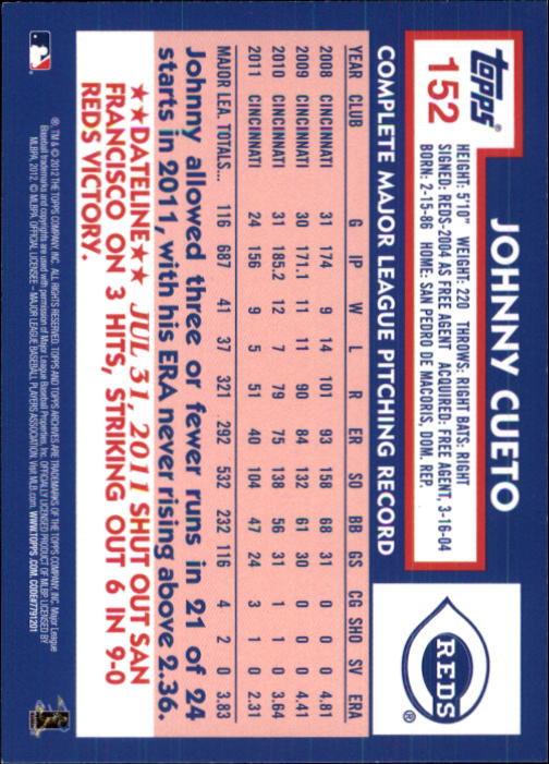 2012 Topps Archives Baseball - Picture 221 of 420