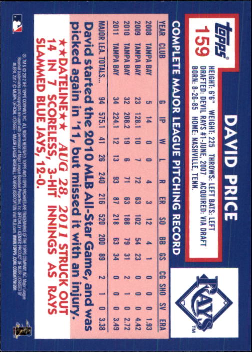 2012 Topps Archives Baseball - Picture 229 of 420