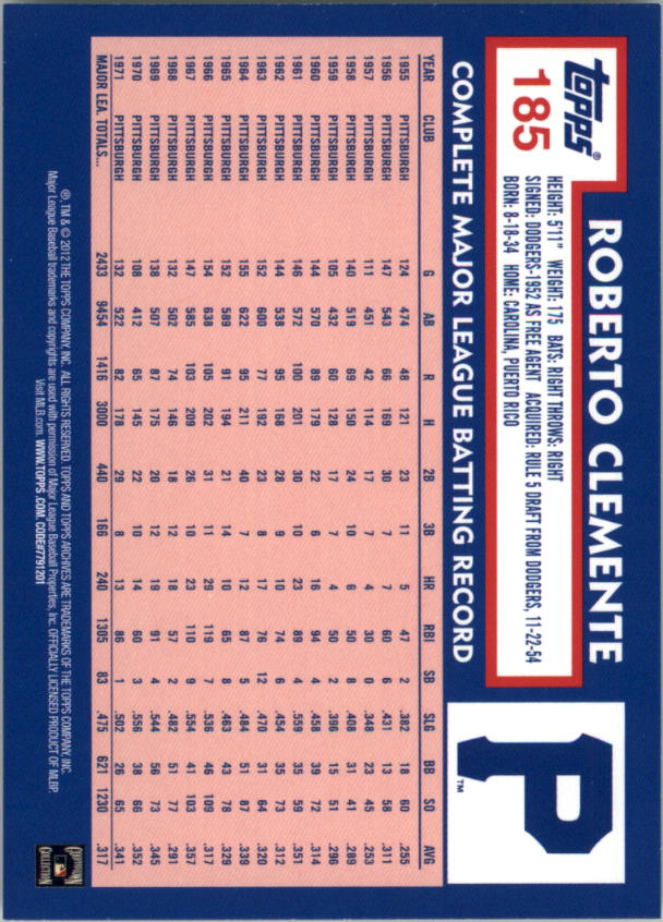 2012 Topps Archives Baseball - Picture 269 of 420