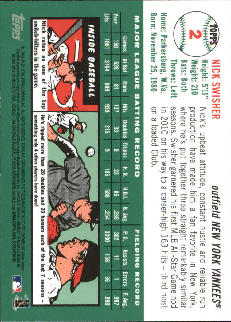 2012 Topps Archives Baseball - Picture 353 of 420