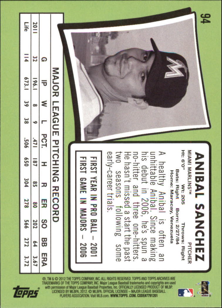 2012 Topps Archives Baseball - Picture 374 of 420