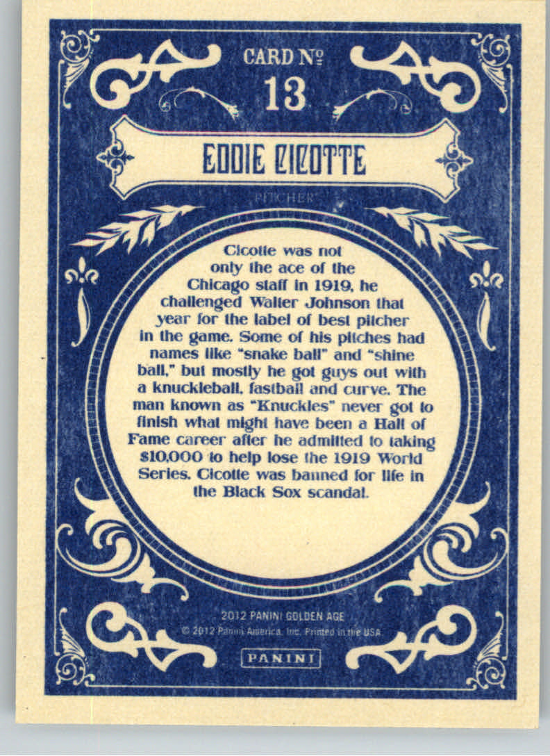 2012 Panini Golden Age Trading Card Pick - Picture 29 of 295