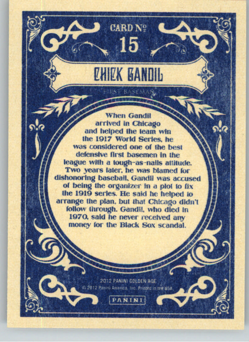 2012 Panini Golden Age Trading Card Pick - Picture 33 of 295