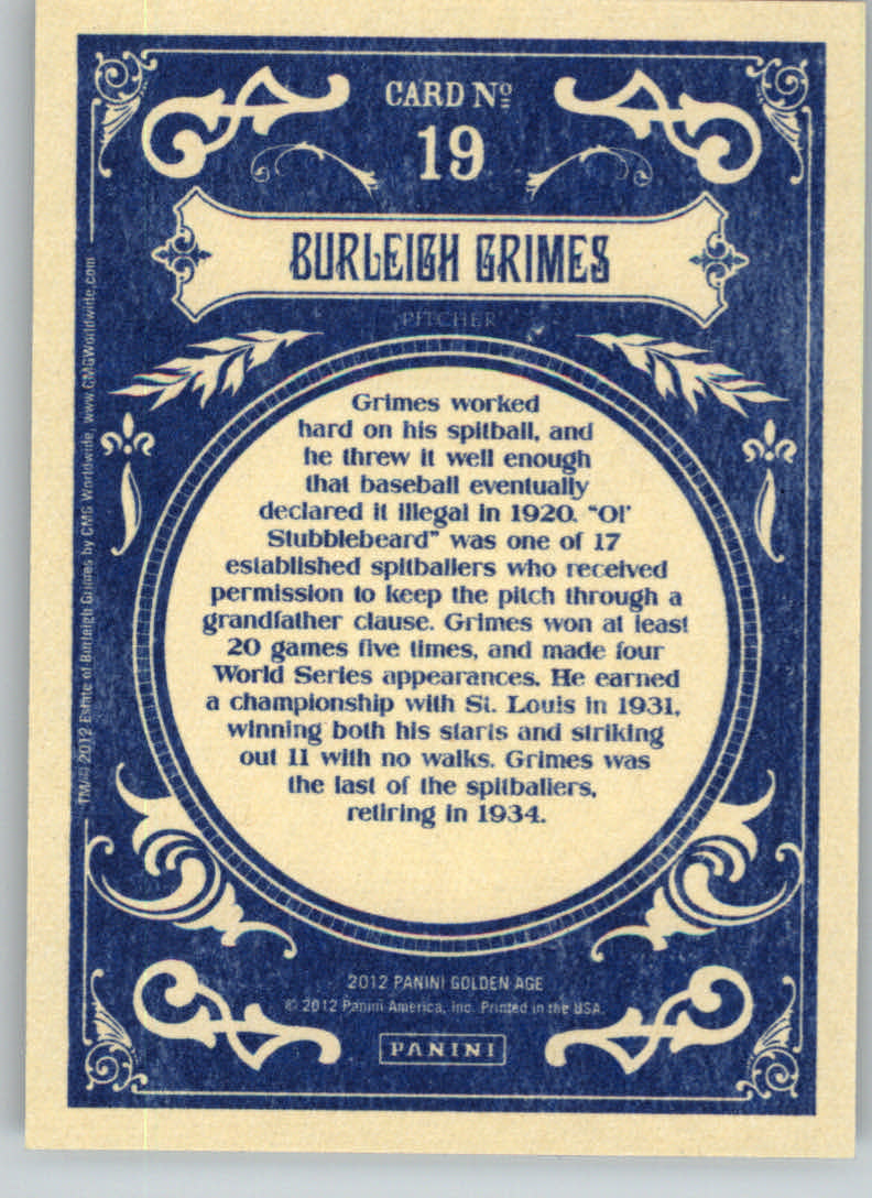 2012 Panini Golden Age Trading Card Pick - Picture 41 of 295