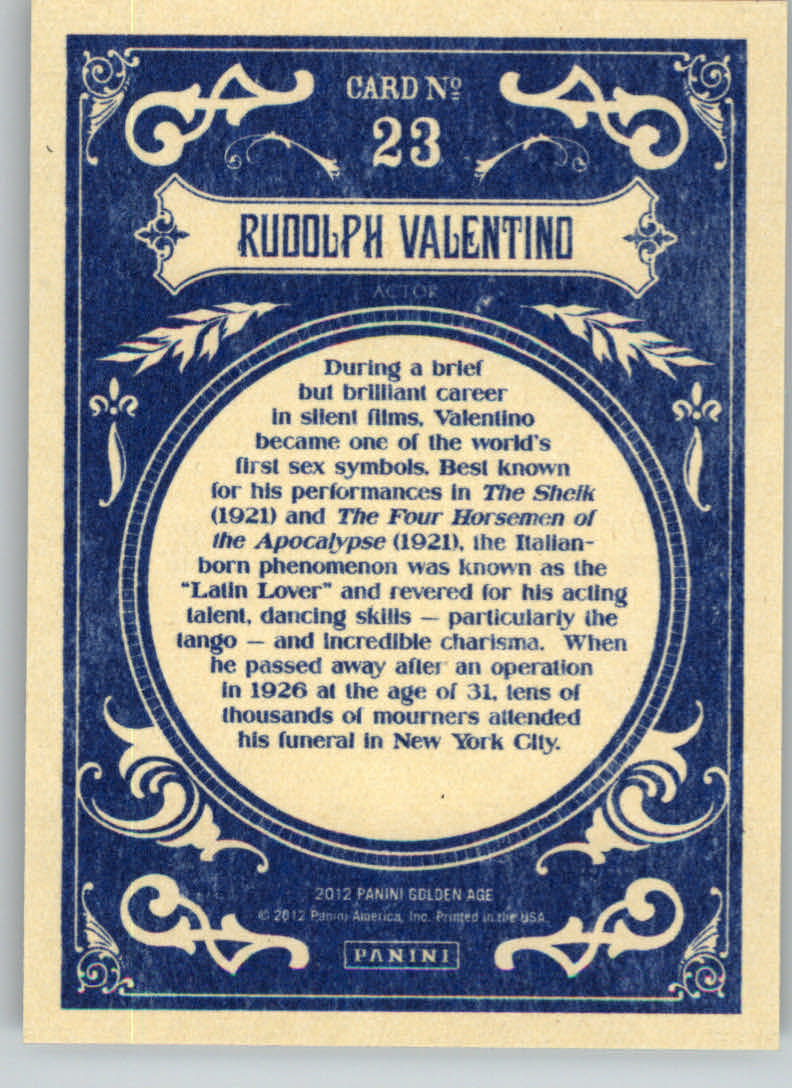 2012 Panini Golden Age Trading Card Pick - Picture 49 of 295