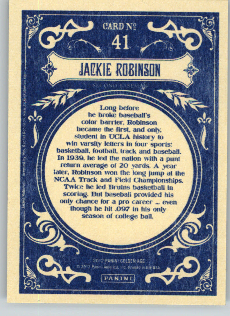 2012 Panini Golden Age Trading Card Pick - Picture 83 of 295