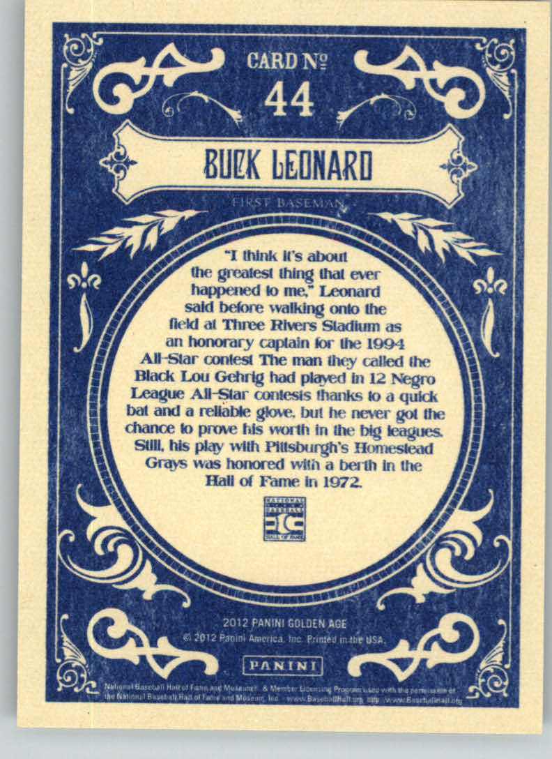 2012 Panini Golden Age Trading Card Pick - Picture 89 of 295